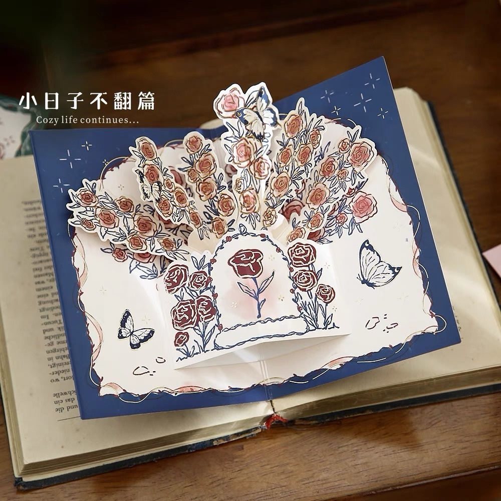 Floral 3D cards